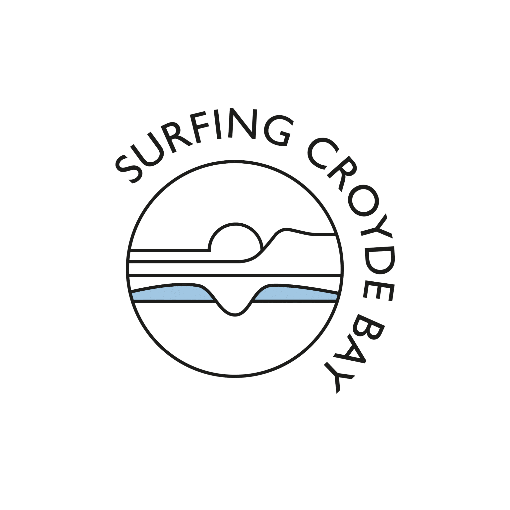 Surfing Croyde Bay LOGO
