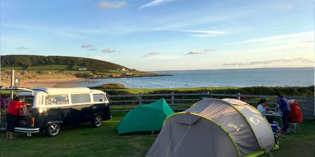 camping in croyde