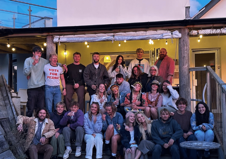 surfing croyde bay staff picture